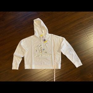 Calvin Klein crop hooded sweater